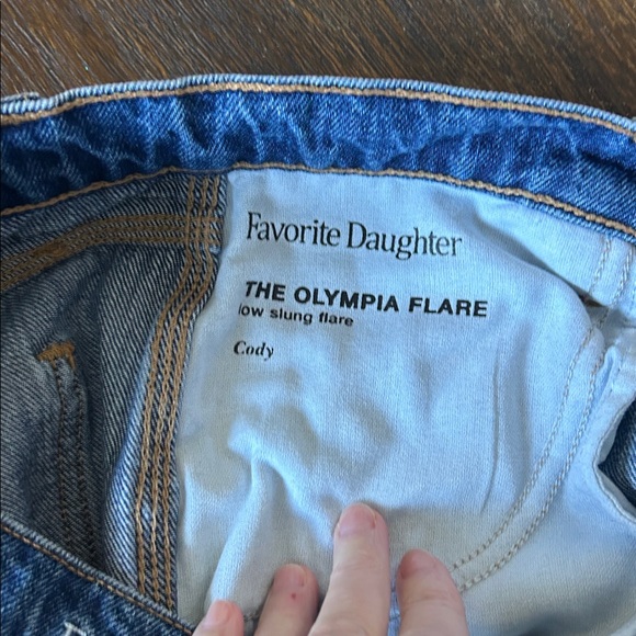 Favorite Daughter low slung Olympia flare Jean - Picture 7 of 9